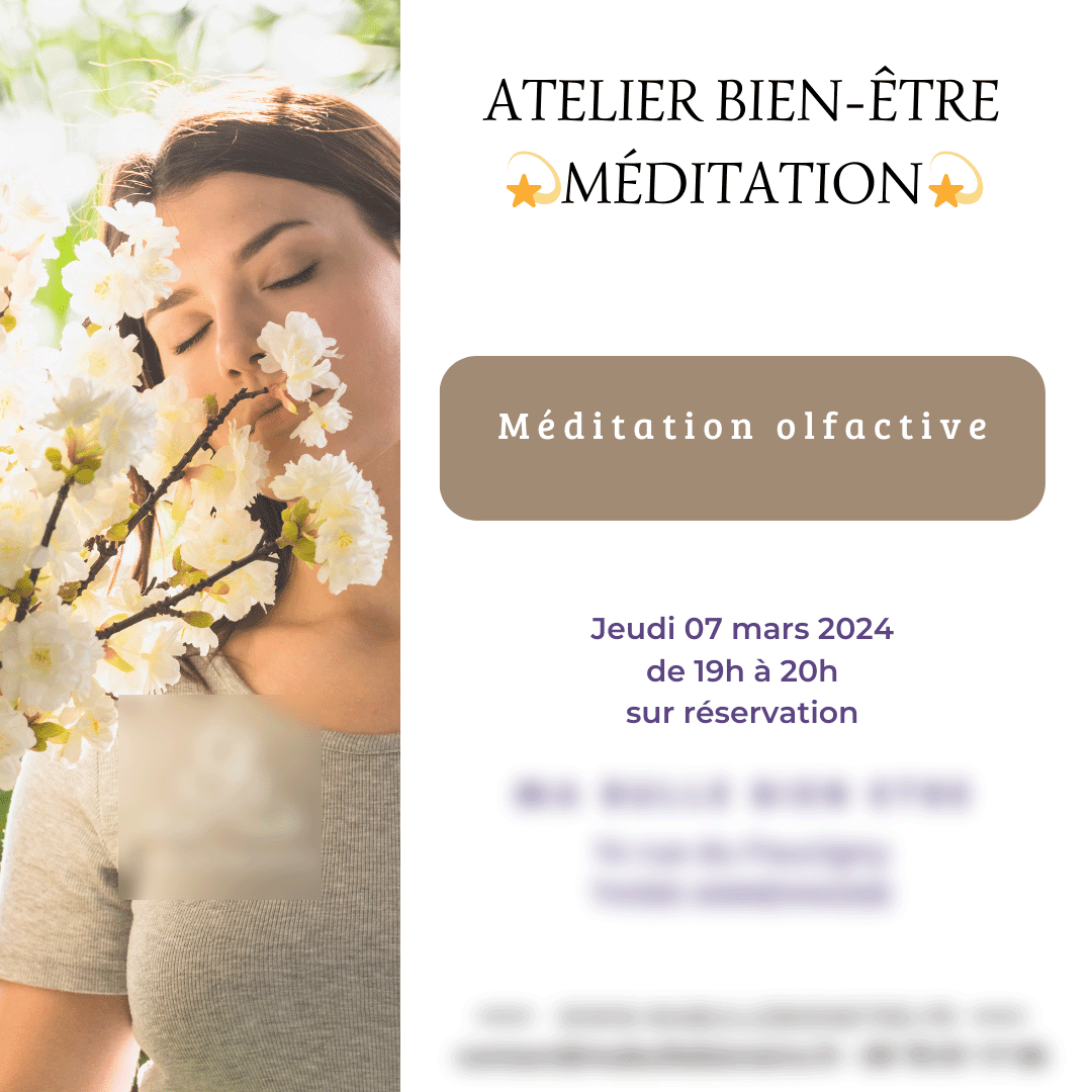 Atelier méditation olfactive 07-03-2024 Atelier Doterra zen et santé